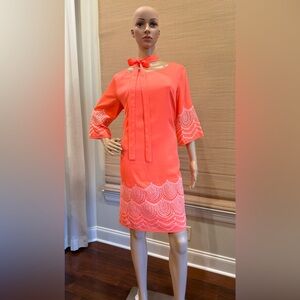 Gianni Bini Vibrant Orange Dress